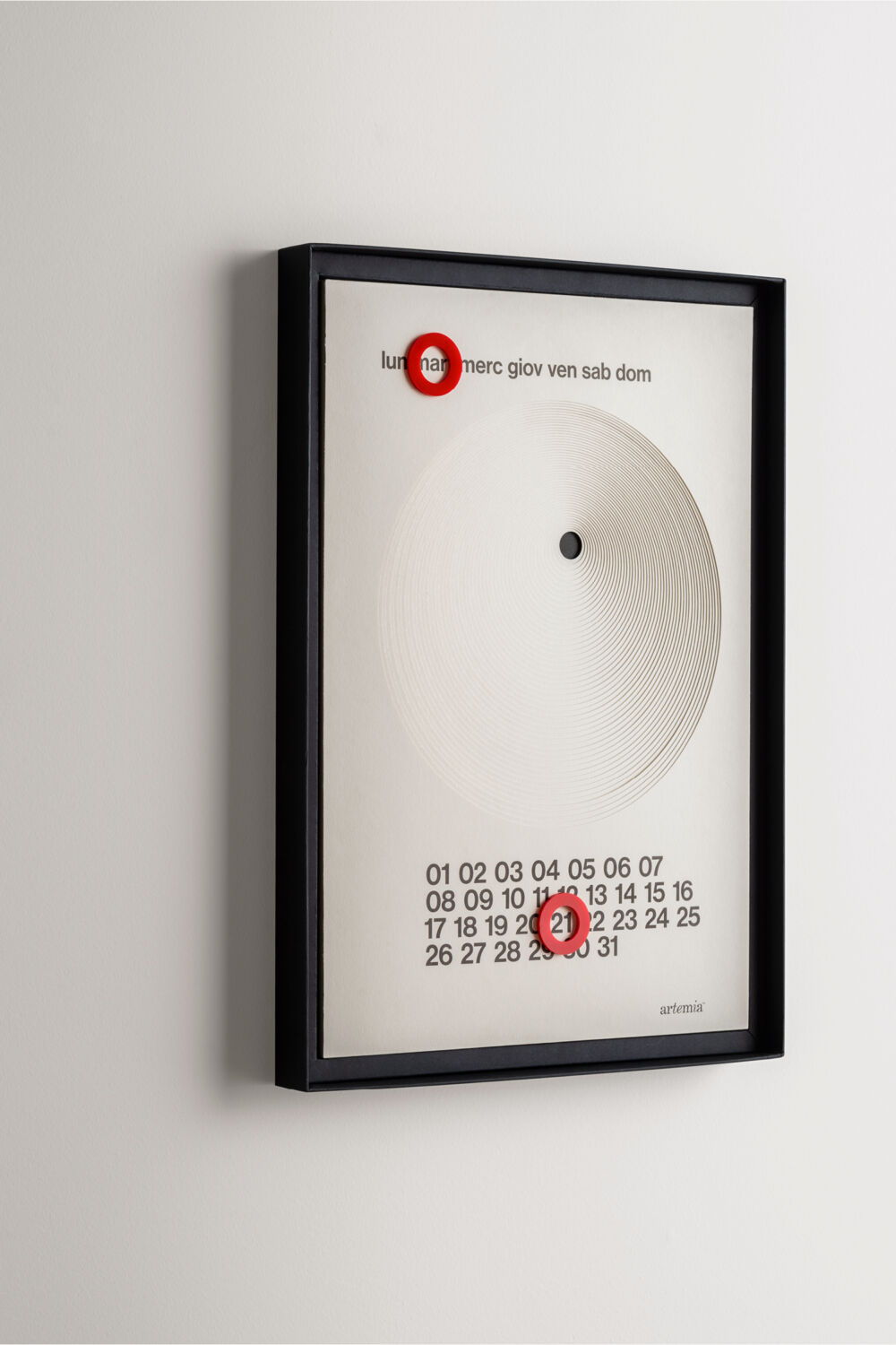 Calendario Perpetuo di Artemia su Elle Decor