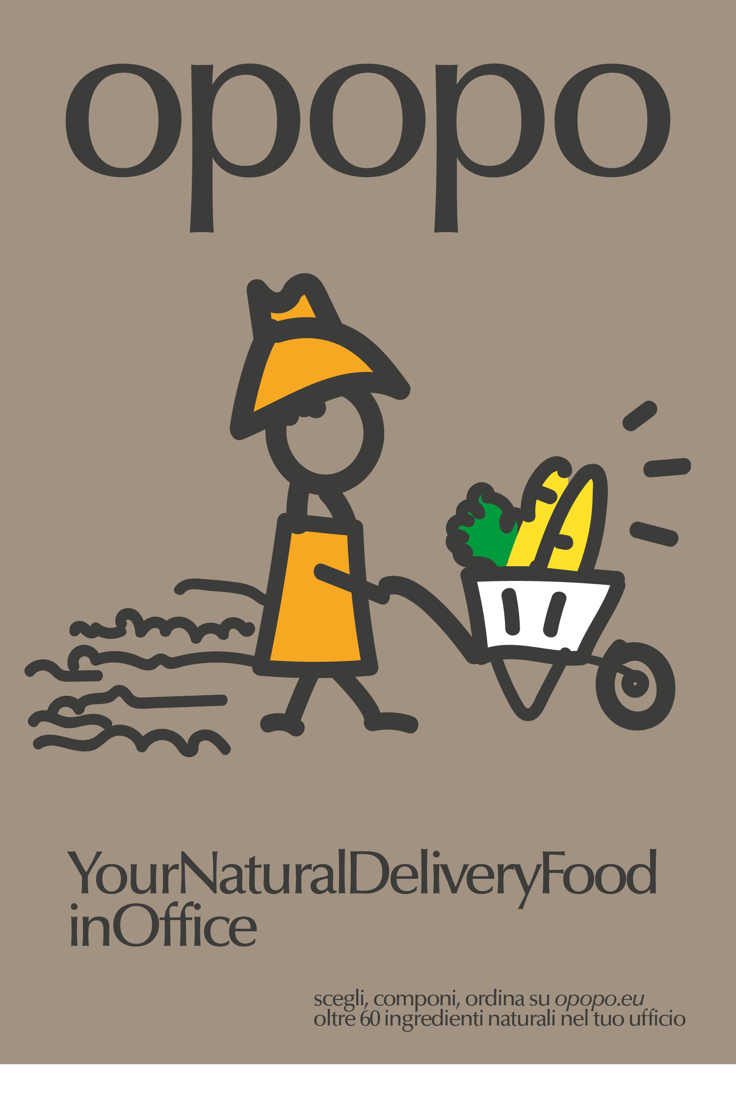 brand design Opopo delivery food