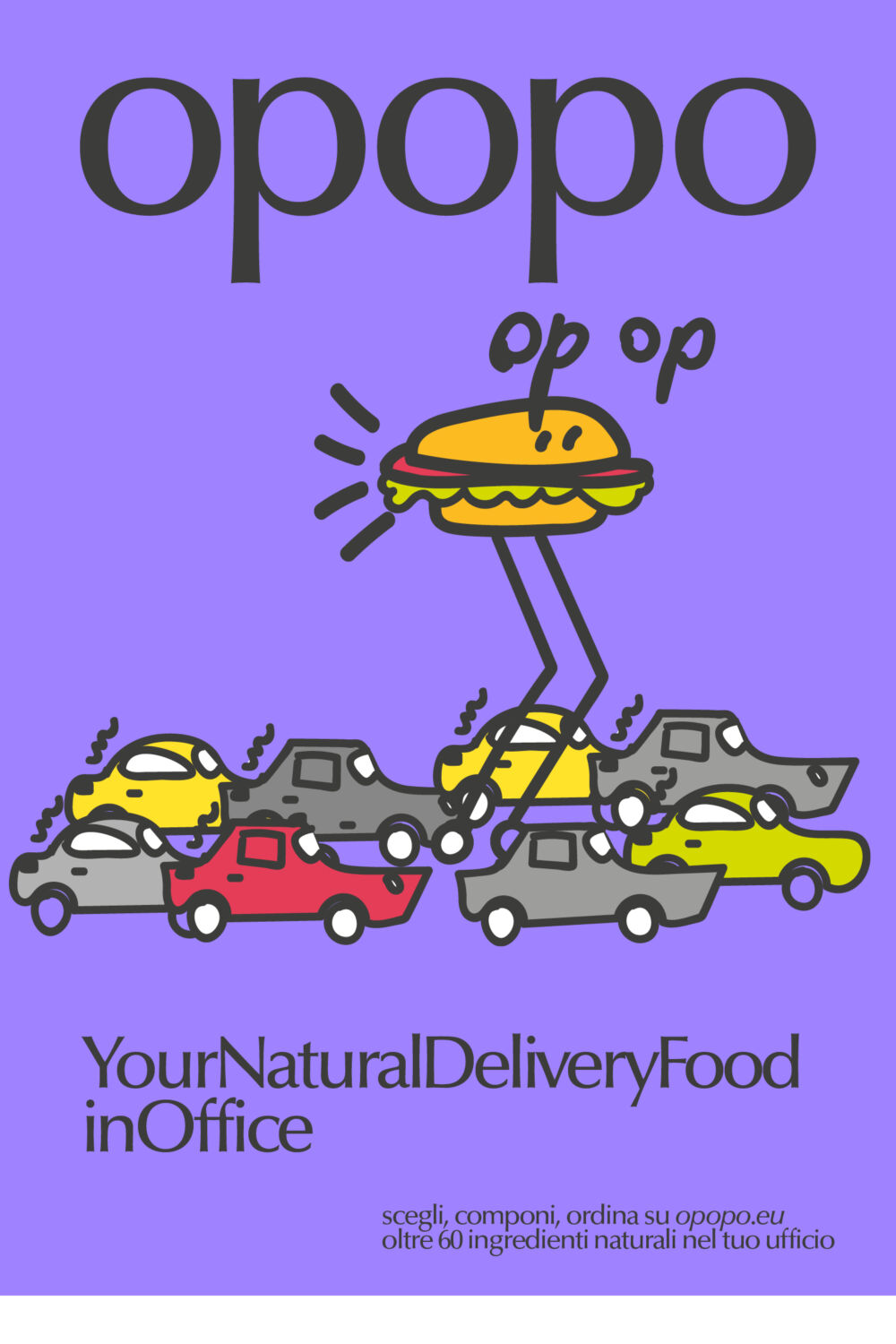 brand design Opopo delivery food