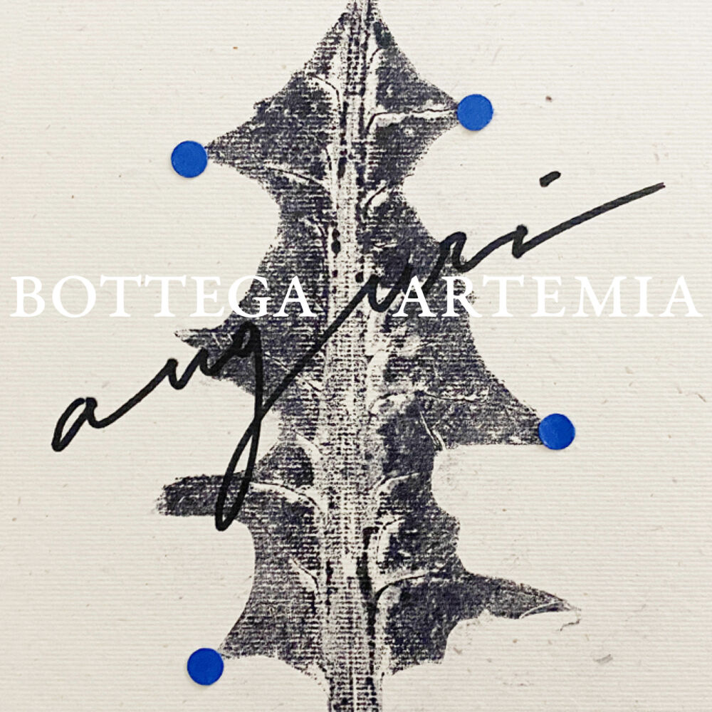 Buone Feste Studio grafico Bottega Artemia a Gubbio, Perugia Umbria Tommaso Gentile