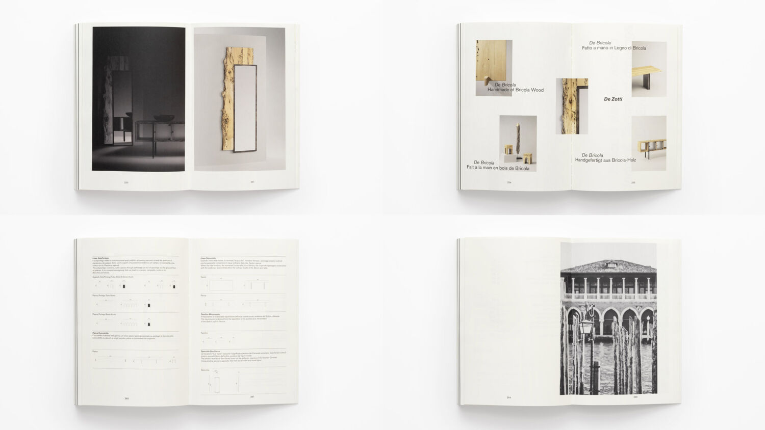 De Bricola Catalogue editorial design for De Zotti design